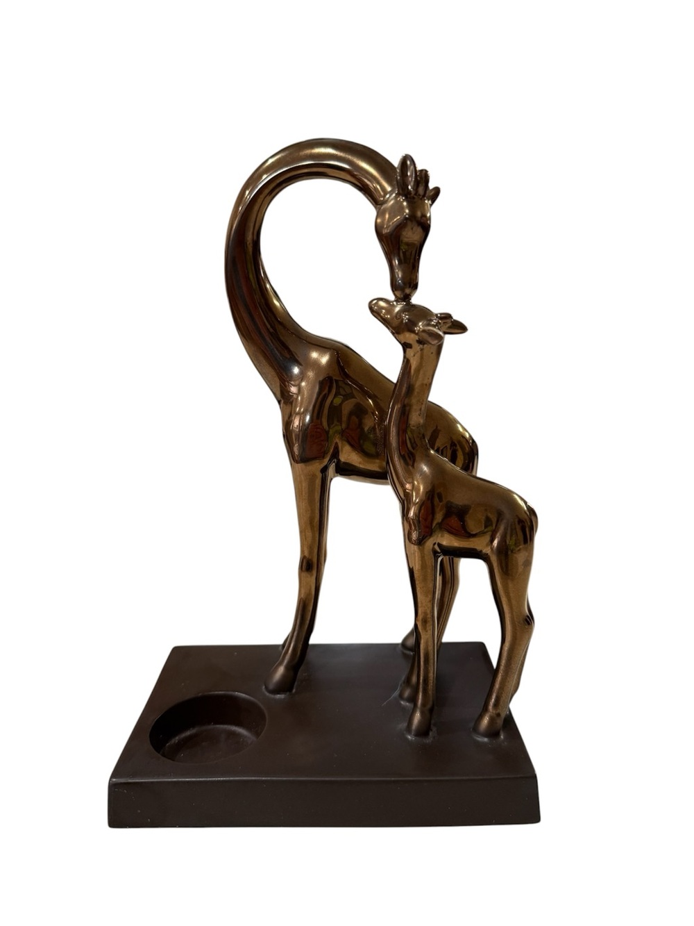 PartyLite Majestic Pride Giraffe & Bay Tealight Holder. Retired